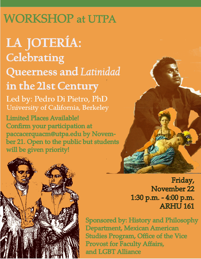 Pedro Di Pietro Workshop Poster